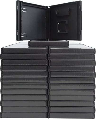 (50) Standard Empty Replacement Game Cases - Compatible with Black Nintendo DS - VGBR14DSBK