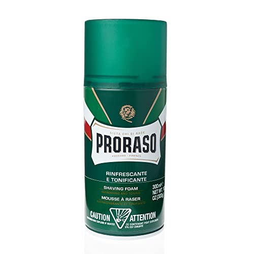 Proraso Shaving Foam, Refreshing and Toning, 10.3 Oz