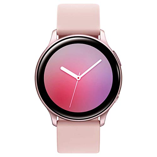 SAMSUNG Galaxy Watch Active 2 (40mm, GPS, Bluetooth) Smart Watch with Advanced Health Monitoring, Fitness Tracking, and Long lasting Battery, Pink Gold (Renewed)