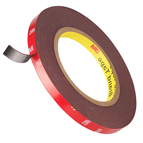 Double Sided Tape, Heavy Duty Mounting Tape, 33FT x 0.4IN Adhesive Foam Tape Made with 3M VHB for Home Office Car Automotive Decor