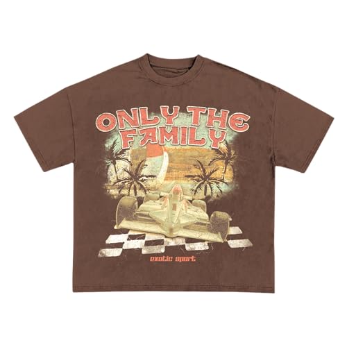 Lil Durk OTF Racing Tee, Brown