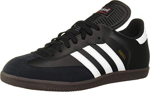 adidas Men's Samba Classic Soccer Shoe, Core Black/Cloud White/Core Black, 12 M US