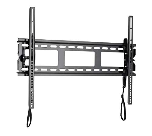 Sanus Universal Low Profile Tilt TV Wall Mount for 37' - 80' LED, LCD & Plasma TVs, Eliminates Glare with 10º of Tilt & Post-Install Adjustments - 3 Step Install - Safety Certified - MLT14-B1