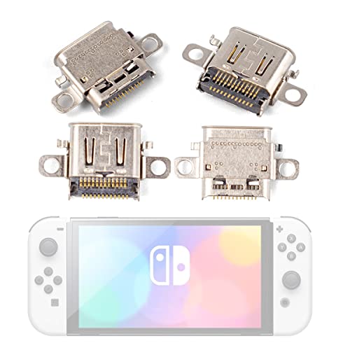 Replacement Charging Port USB C Power Socket for Nintendo Siwtch OLED Only