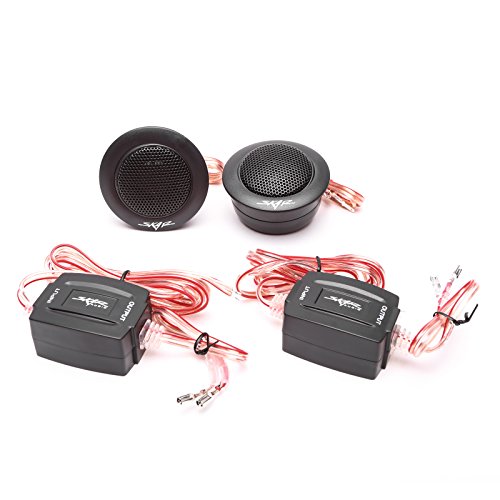 Skar Audio TX-T 1-Inch 240 Watt Max Power Neodymium Silk Dome Tweeters, Pair