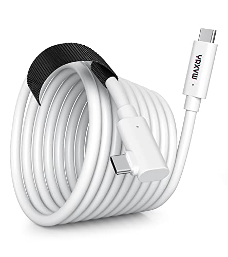 YRXVW Link Cable 10FT Compatible with Meta/Oculus Quest 3, Quest 2/Pro, PICO 4 Accessories VR Headsets, Charging Cord and High Speed Data Wire, Charging Cable for Steam Gaming PC (10FT)