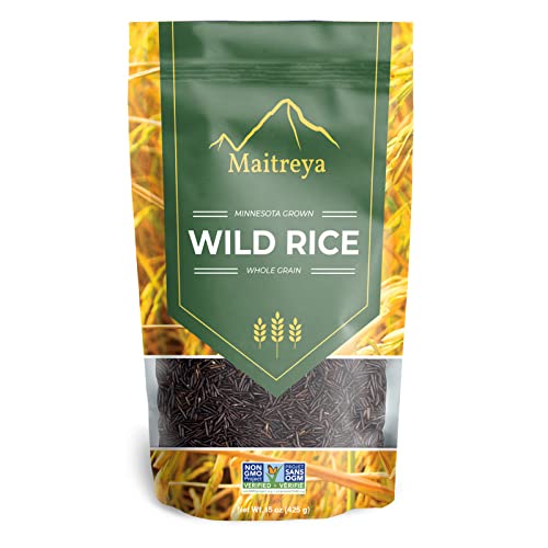 100% All Natural NON-GMO Minnesota Wild Rice 15oz
