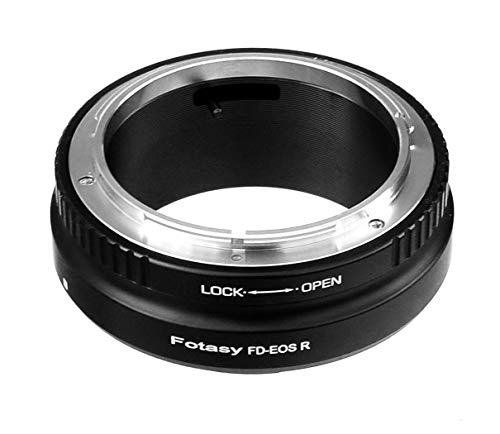 Fotasy FD Mount Lens to Cannon EOS RF Mount Adapter, FD EOS R Adapter, FD RF, FD FL Classic Manual Lense Adapter, Compatible with Canon EOS R Mirrorless Camera EOS R RP Ra R3 R5 R6 R7 R10