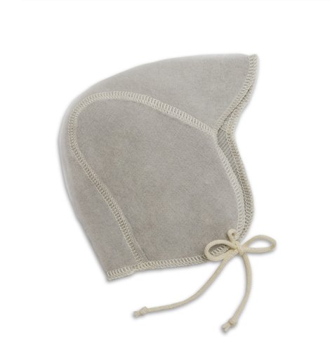 LANACare Baby Hat - Newborn Hats for Girls or Boys - Soft Grey, 50