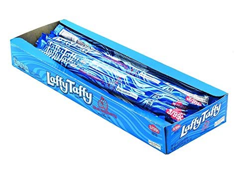 Laffy Taffy Rope Blue Raspberry 3/99C,0.81 ounces, 24 Count (SUGAR CANDY - PRE-PRICE MISC)