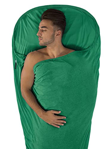Sea to Summit Adaptor Coolmax Sleeping Bag Liner and Travel Bedding, Mummy w/Insect Shield (82 x 36)