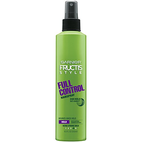 Garnier Fructis Style Full Control Anti-Humidity Hairspray, Non-Aerosol, 8.5 Fl Oz, 1 Count (Packaging May Vary)