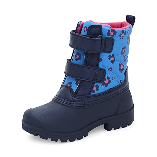 carter's Girls Deltha Cold Weather Boot, Navy, 7 Toddler