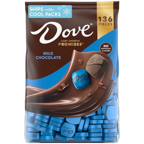 DOVE PROMISES Milk Chocolate Candy, 136 Ct Bulk Bag