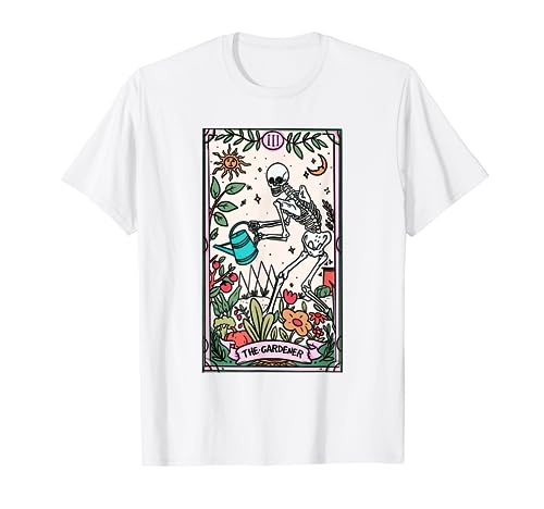 The Gardener Tarot Card Gardening Planting Lover Plant Lady T-Shirt