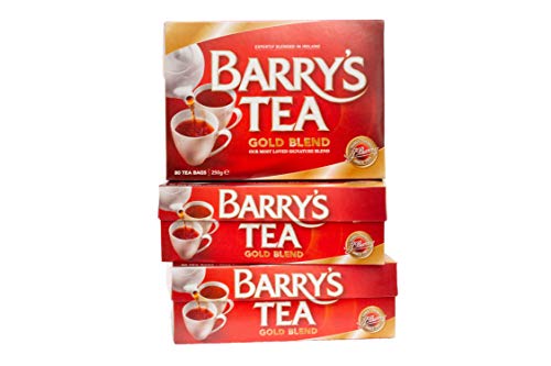 Barry's Tea Gold Blend 80ct 3-Pack (240 Teabags), Direct from Barry's Tea in Ireland