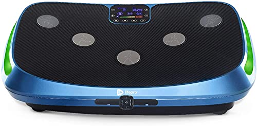 LifePro Rumblex 4D Vibration Plate Exercise Machine - Triple Motor Oscillation, Linear, Pulsation + 3D/4D Vibration Platform - Whole Body Viberation Machine for Home for Weightloss and Shaping