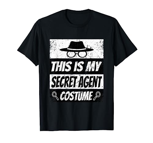 Secret Agent Shirt Inspector Spy Shirt Costume Retro Spy T-Shirt