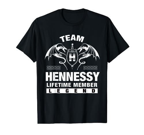 Team HENNESSY Lifetime Member Gifts T-Shirt