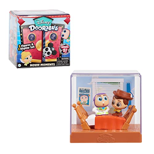 Disney Doorables Movie Moments Series 1, Collectible Mini Figures Styles May Vary, Officially Licensed Kids Toys for Ages 5 Up by Just Play