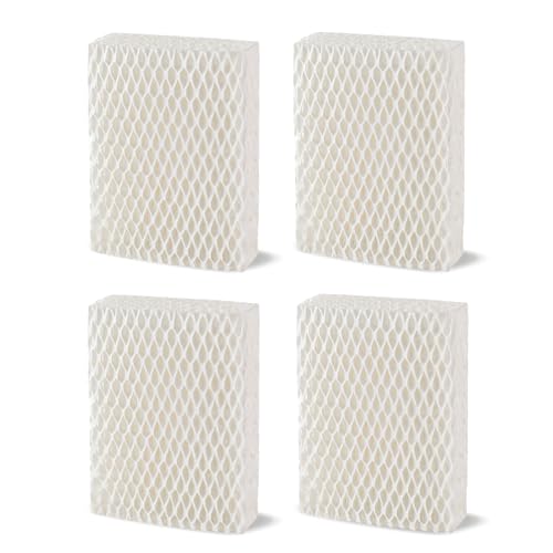 NISHCON WF813 Humidifier Replacement Filter Replacement for Equate EQWF813 PCWF813 RCM832 RWF813 PCCM-840 EQ-2119-UL Cool Mist Humidifiers Wick Filters, 4-Pack