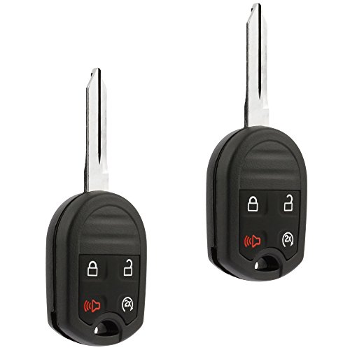Car Key Fob Keyless Entry Remote Start fits Ford, Lincoln, Mercury, Mazda (CWTWB1U793 4-btn) - Guaranteed to Program