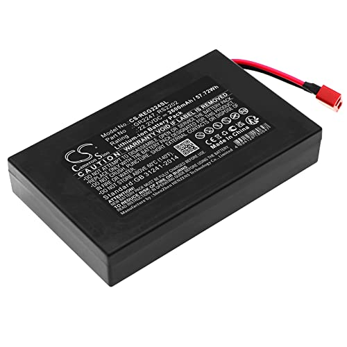 tengsintay CS Replacement Battery for Razor RipStik Electric Caster Board GR2247, RS2202 2600mAh / 57.72Wh Equipment, Survey, Test