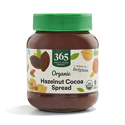 365 by Whole Foods Market, Organic Hazelnut Cocoa Spread, 12.3 Ounce