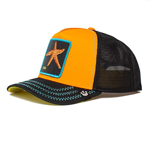 Goorin Bros. The Farm Summer Nights Capsule Trucker Hat, Orange Baby, One Size