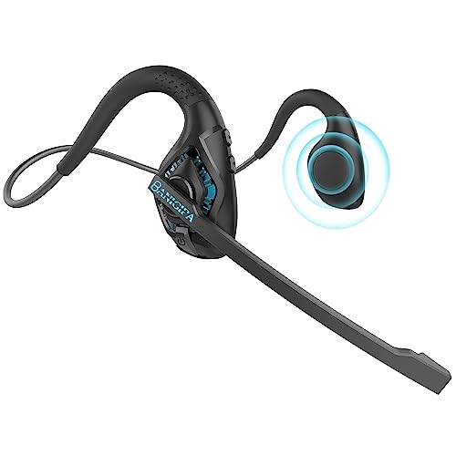 BANIGIPA G2 Cyan Wireless Bluetooth Headphones with Noise Cancelling Mic, 270 Rotatable, Comfortable, Long Battery Life