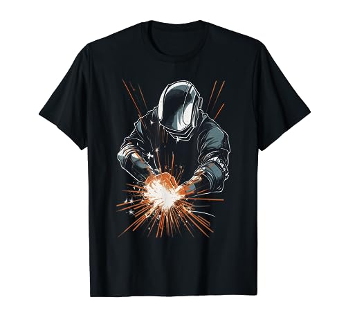 Welder Accessories Welding Metal Worker Outfit for Men T-Shirt