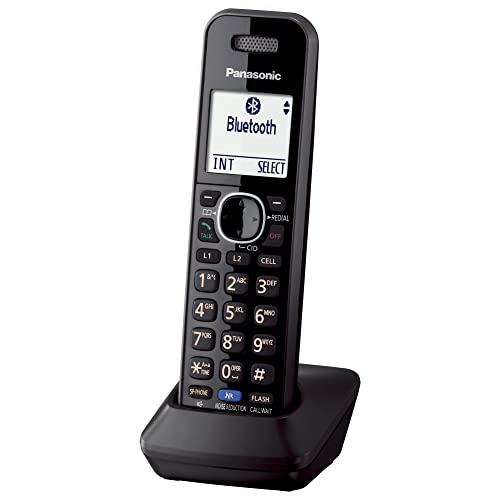 Panasonic DECT 6.0 Plus Cordless Phone Handset Accessory Compatible with 2-Line Cordless Phones KX-TG95xx Series Business telephones, Headset Jack - KX-TGA950B (Black)