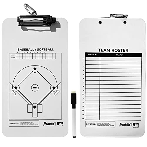 Franklin Sports MLB Coaches Clipboard