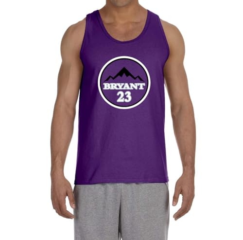 Purple Bryant Logo Tank Top Adult Large