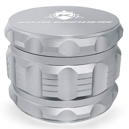 Kozo Spice Grinder (Silver, 2.5 inches)