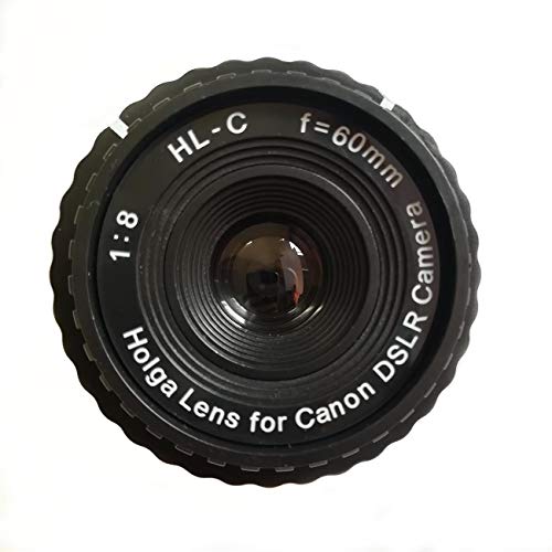 Holga HL-C 60mm f/8 Lens for Canon DSLR Camera(Black)