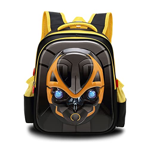 jSvekje 15 Inch Toddler Backpack - Lightweight, Waterproof, Durable, and Fashionable Bag for Kids - Perfect for School Travel and Outdoor Adventures B-Yellow