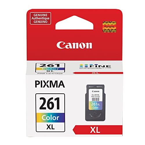 Canon Ink Canon CL-261XL Amr Printer Ink, Extra Large, Multi