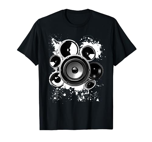 Speaker Building Electronics Sound Frequency Subwoofer Inch T-Shirt