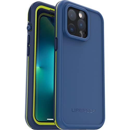 LifeProof IPhone 13 Pro Max (ONLY) FRĒ Series Case - ONWARD BLUE, Waterproof IP68, Built-in Screen Protector, Port Cover Protection, Snaps to MagSafe