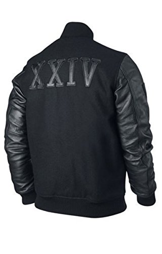 Kobe Destroyer XXIV Battle Michael B Jordan Leather Sleeves Jacket - Super Selling Black