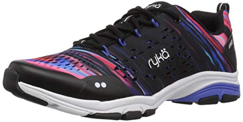 Ryka Women's Vivid Rzx Cross Trainer, Black/Multi, 8.5 US