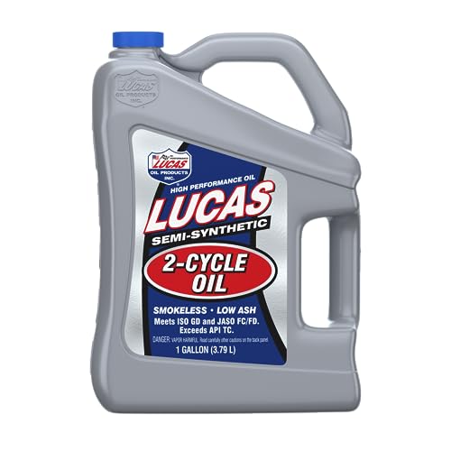 Lucas Oil 10115 Semi-Synthetic 2-Cycle Motor Oil - 1 Gallon