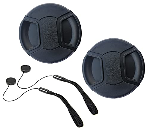 67mm Lens Cap Cover for Nikon CoolPix P900 P950 Digital Camera (for Accessories),HUIPUXIANG [2 Pack]