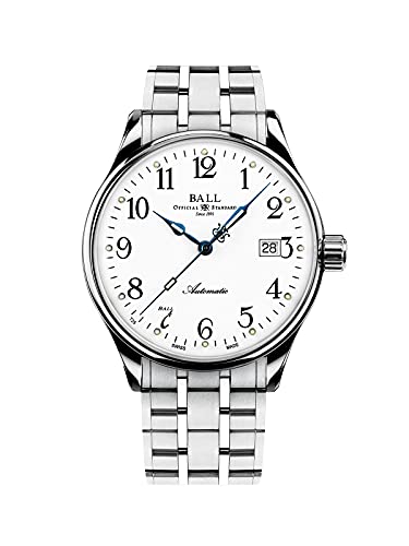 Ball Watches NM3288D-SJ-WH Trainmaster Standard Time 135 Anniversary Limited Edition 40mm Watch