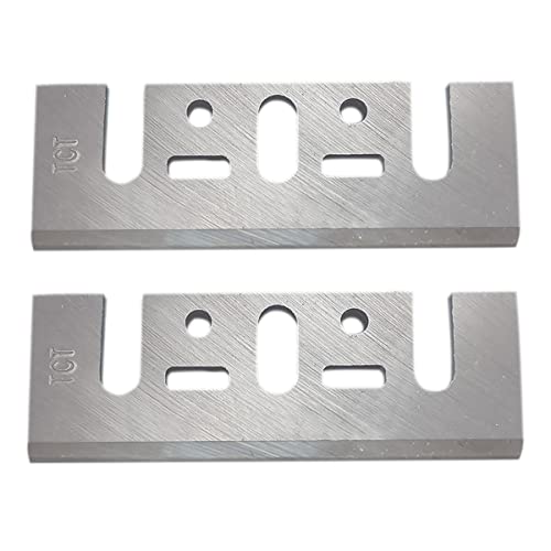 FOXBC 3-1/4 Inch 82mm TCT Carbide Planer Blades Replacement For Makita N1900B, KP0810, XPK01, DeWalt D26676, DW6655, DW680, Bosch 1594 PA1205, Ryobi and most Hand-Held Planer