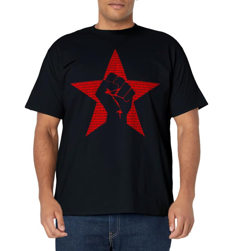 RATM Star Fist Funny T-Shirt