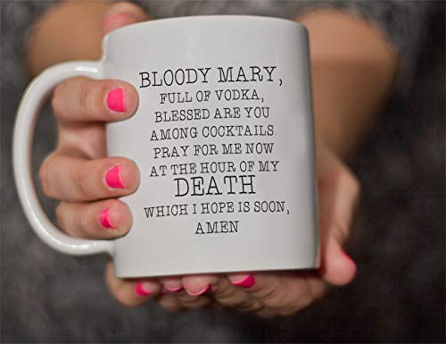 Coffee mug- Archer - Bloody Mary Prayer- Vodka- Father's Day