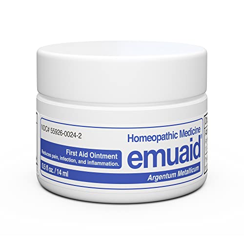 emuaid Ointment 0.5oz - Eczema Cream. Regular Strength Treatment. Regular Strength for Athletes Foot, Psoriasis, Jock Itch, Anti Itch, Rash and Skin Yeast Infection.