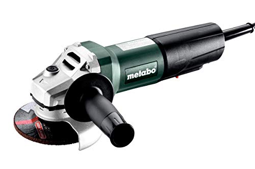 Metabo 4-1/2-Inch / 5-Inch Angle Grinder | 12,000 RPM | 11 Amp | AC/DC | Paddle Switch | Tool-free Adjustable Guard | WP 1100-125, Green